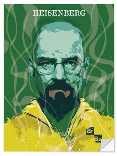 Vinilo para la pared Heisenberg, Breaking bad