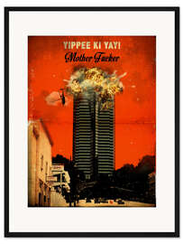 Gerahmter Kunstdruck Die Hard