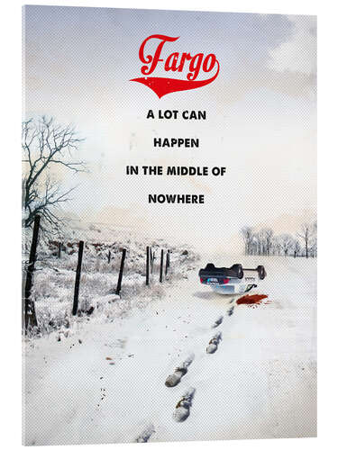 Acrylic print Fargo (English)
