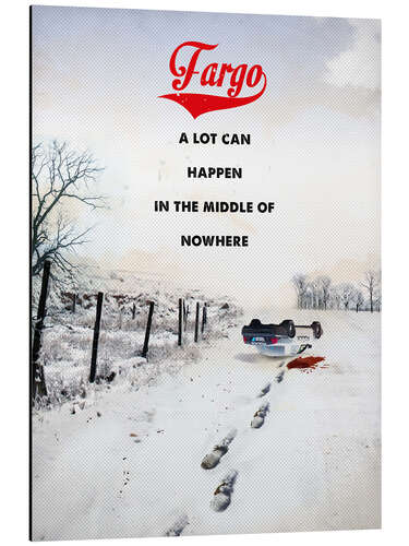 Alumiinitaulu Fargo (English)