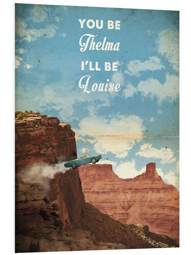 PVC print Thelma & Louise