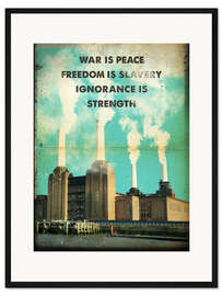 Gerahmter Kunstdruck 1984 (Englisch)
