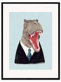 Gerahmter Kunstdruck Tyrannosaurus Rex