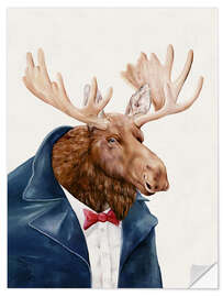 Wall sticker Moose