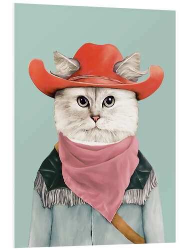 Foam board print Rodeo Cat