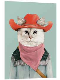 Foam board print Rodeo Cat