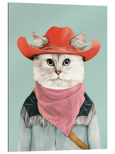 Quadro em plexi-alumínio Rodeo Cat