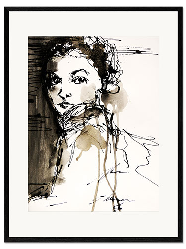 Framed art print I See You