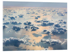 Acrylic print  Above the clouds