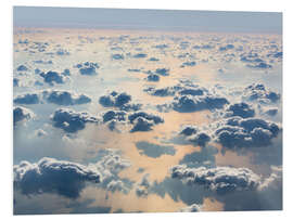 Tableau en PVC Le ciel au-dessus des nuages