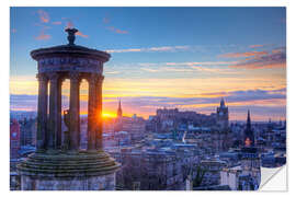 Vinilo para la pared Calton Hill, Edimburgo