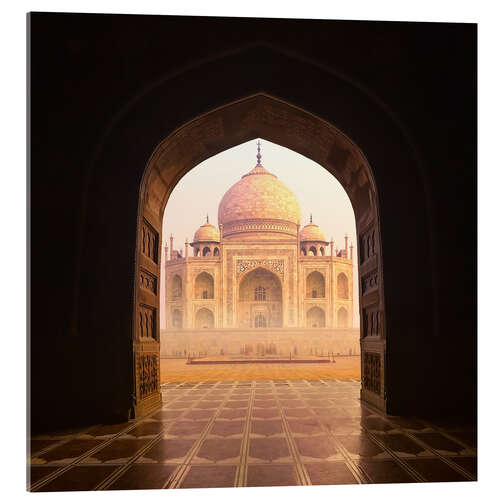 Acrylic print Taj Mahal India