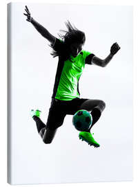 Canvas print  soccer player
