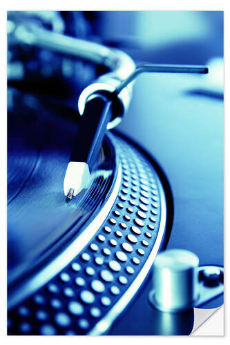Vinilo para la pared record player