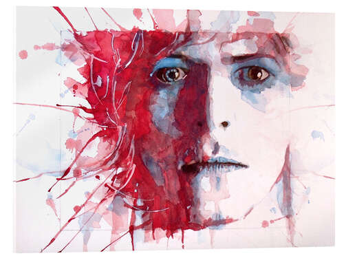 Akryylilasitaulu The prettiest star : David Bowie