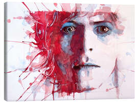 Tableau sur toile  David Bowie - Paul Lovering