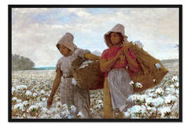 Gerahmter Kunstdruck Die Baumwollpflücker