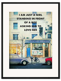 Gerahmter Kunstdruck Notting Hill (Englisch)