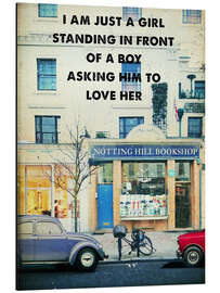 Magnettafel Notting Hill (Englisch)