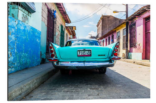 Stampa su alluminio Oldtimer in Cuba