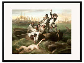 Gerahmter Kunstdruck Watson und der Hai