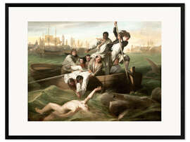 Impression artistique encadrée Watson and the shark 