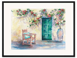 Gerahmter Kunstdruck Ausruhen