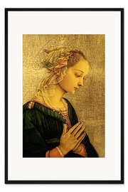 Gerahmter Kunstdruck Madonna