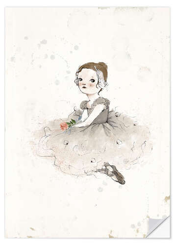 Wall sticker Little Ballerina