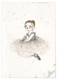 Wandsticker Kleine Ballerina