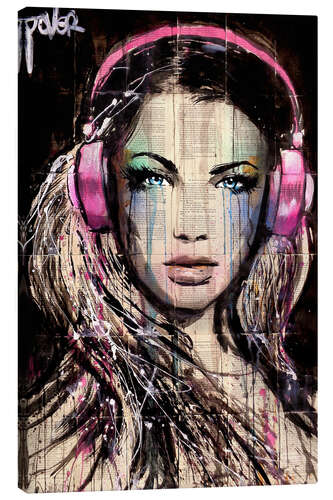 Canvas print DJ