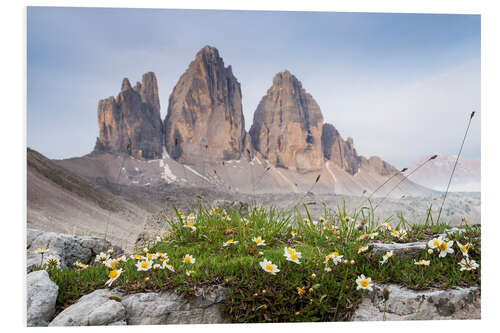 Foam board print Tre Cime, Dolomiti