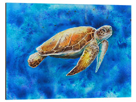 Tableau en aluminium turtle