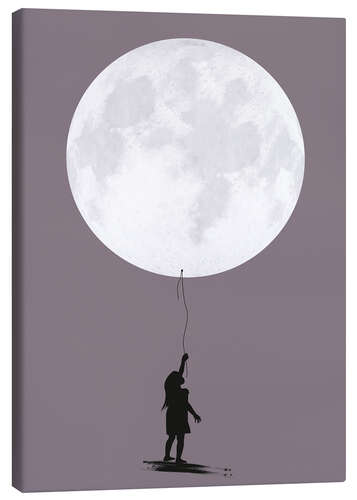 Canvas print Moonballoon