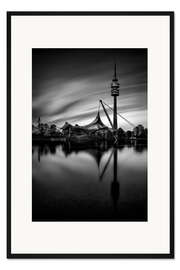 Gerahmter Kunstdruck Olympiapark München