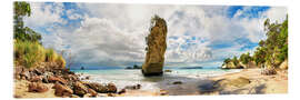 Akrylbillede Dream beach - Cathedral Cove Beach - New Zealand