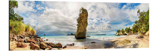 Aluminiumtavla Dream beach - Cathedral Cove Beach - New Zealand