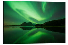 Magnettafel Norwegen Licht