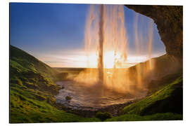 Alubild Island ,Seljalandsfoss