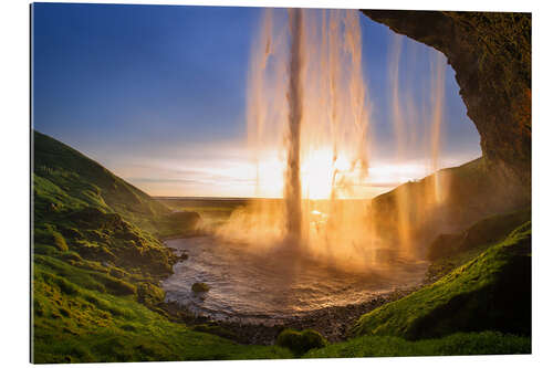 Gallery Print Island ,Seljalandsfoss