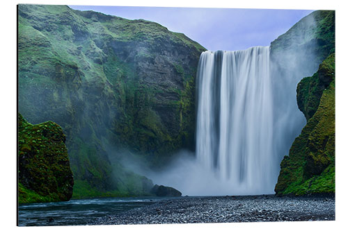 Stampa su alluminio skogafoss