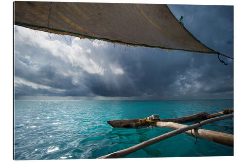 Tableau en plexi-alu Sous la voile