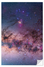 Sticker mural Scorpius with parts of Lupus and Ara regions of the southern Milky Way.