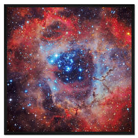 Gerahmter Kunstdruck Der Rosettennebel