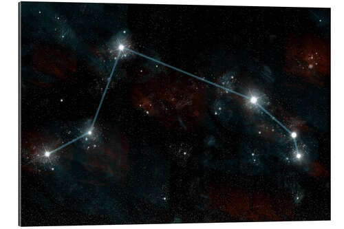 Galleritryk Artist's depiction of the constellation Aries the Ram.