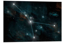 Foam board print An artist's depiction of the constellation Cancer.