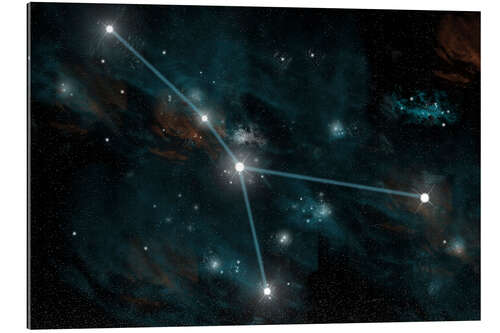 Gallery print An artist's depiction of the constellation Cancer.