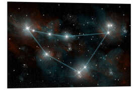 Tableau en PVC La constellation du Capricorne