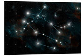 Magnettafel Das Sternbild Zwillinge