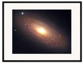 Gerahmter Kunstdruck NGC 2841, Spiralnebel im Ursa Major